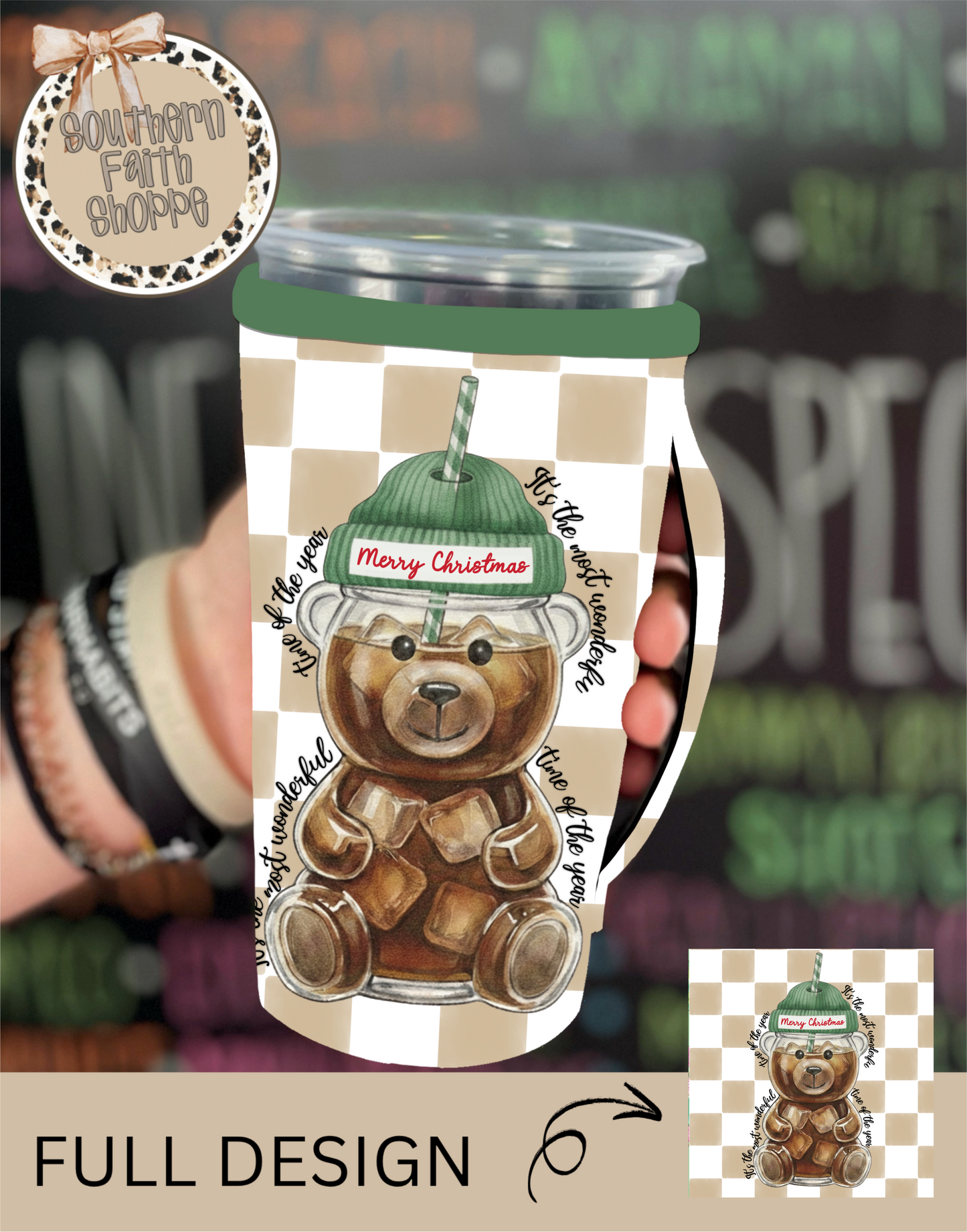 Beary Merry Christmas (Tea Cup Sized)