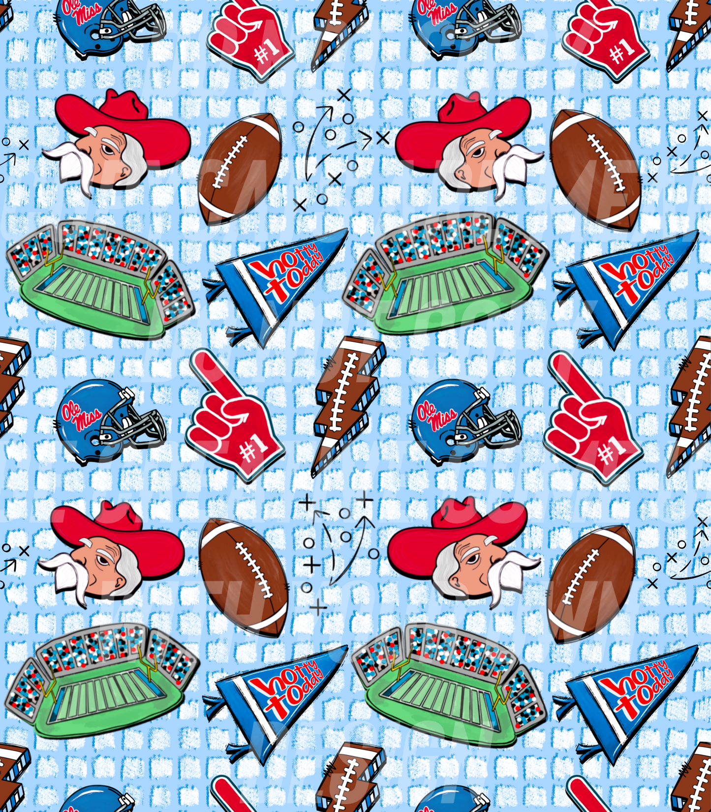 Mississippi Rebels (Tea Cup Sized)