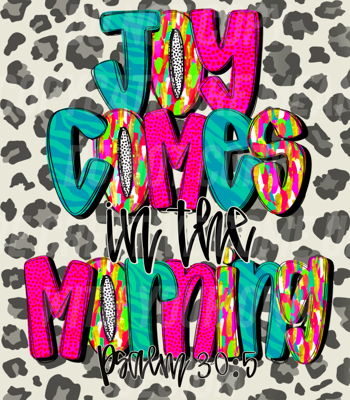 Joy comes in the Morning (Tea Cup Sized)