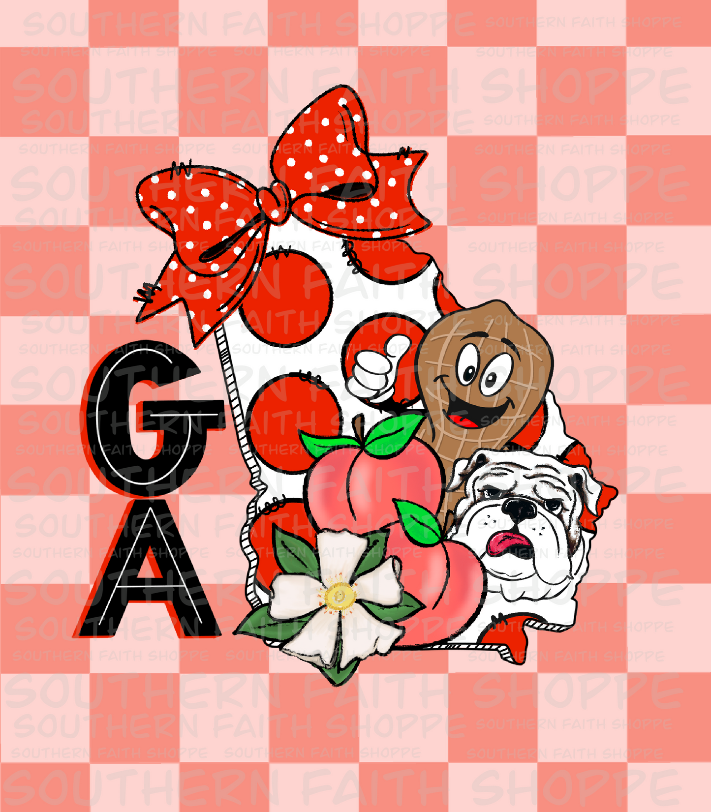 Georgia the peach state (Tea Cup Sized)