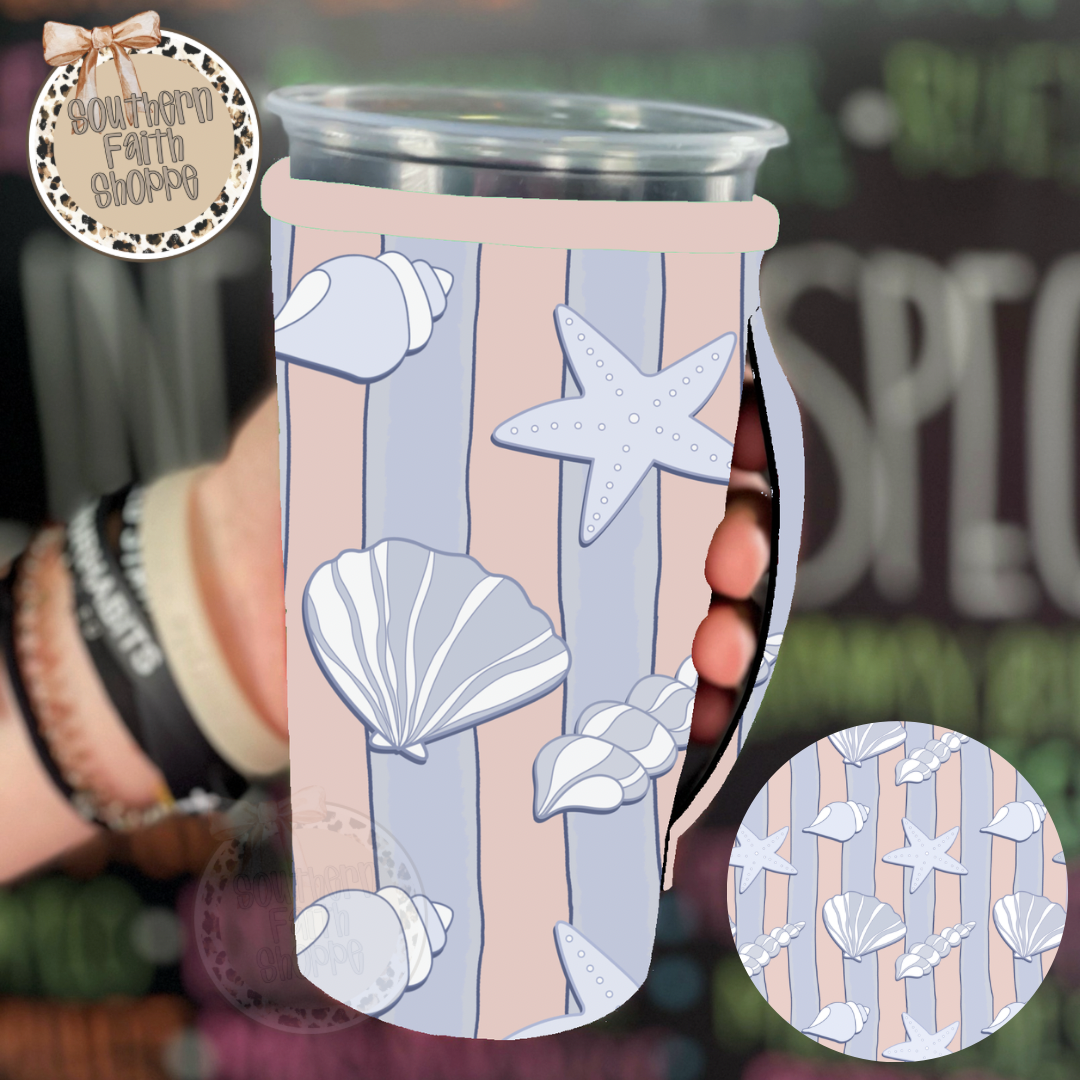 Shells and Sand (Tea Cup Sized)