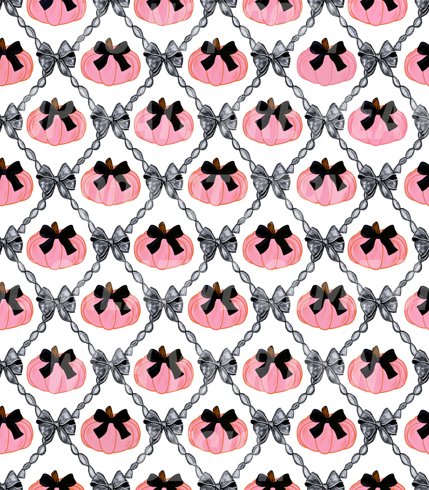 Pink and Black Grand Pumpkins (Tea Cup Sized)
