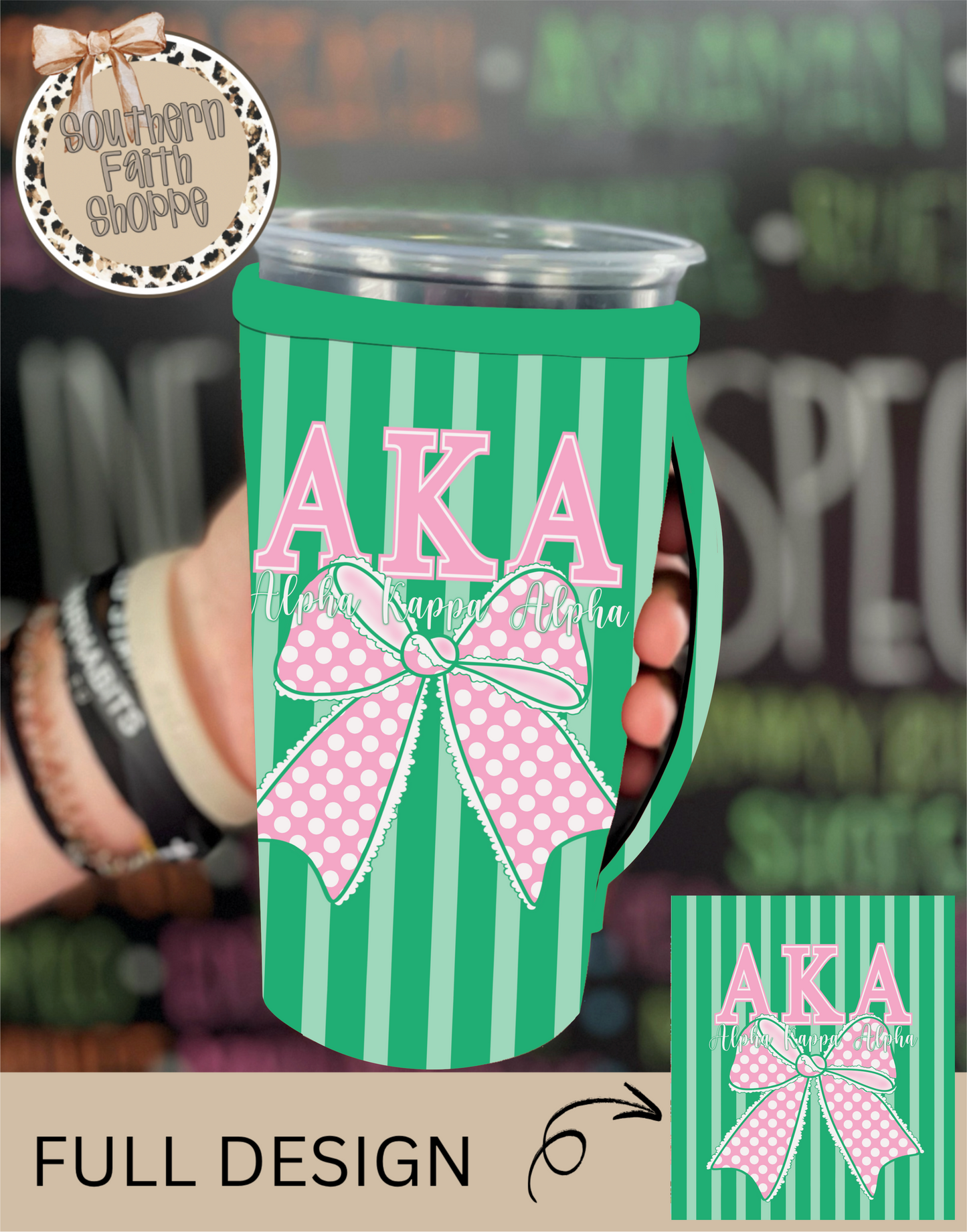 ALPHA KAPPA ALPHA | TEA SIZED 32oz