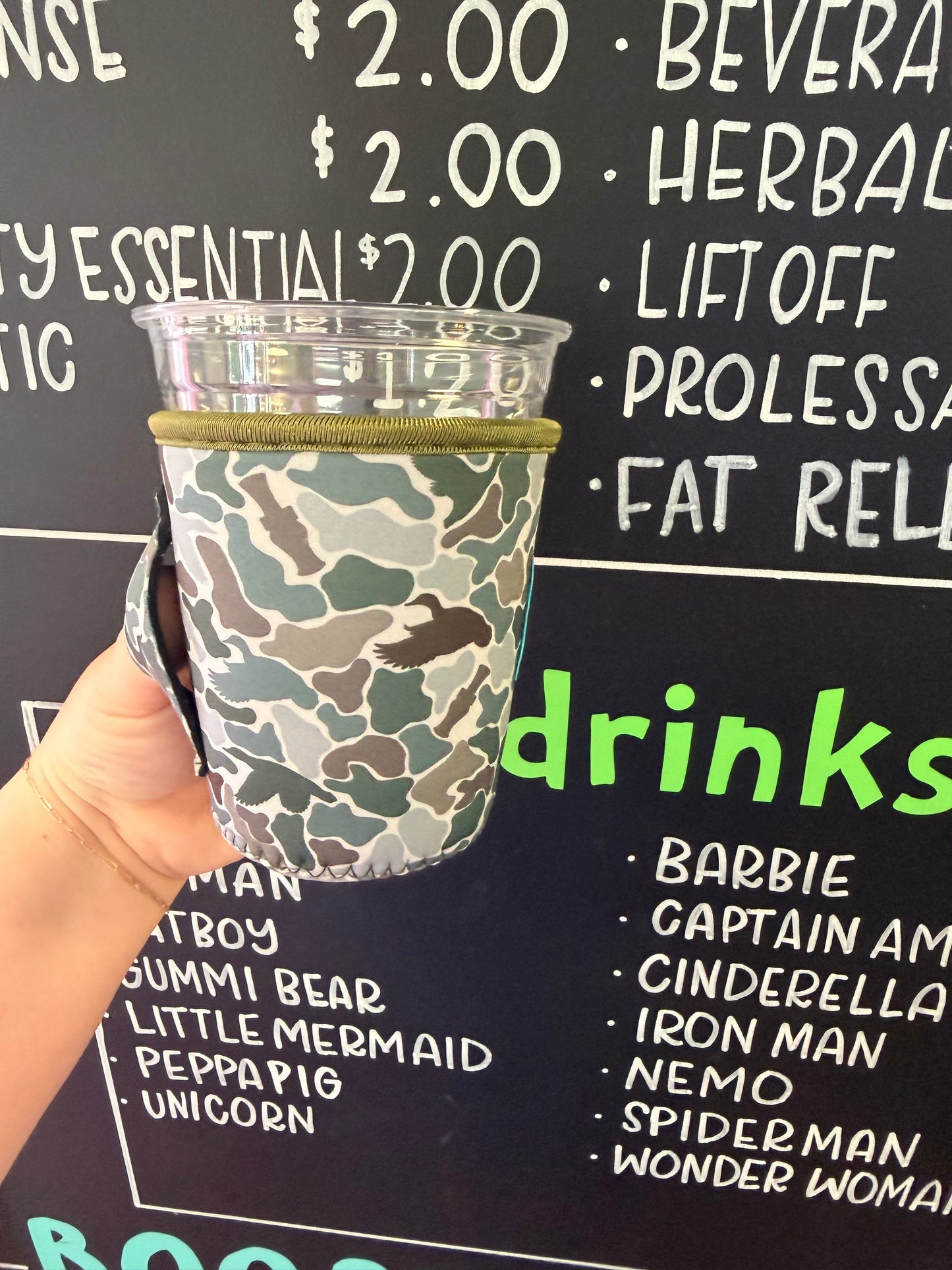 Duck and Call Camo ( Shake Cup Sized)