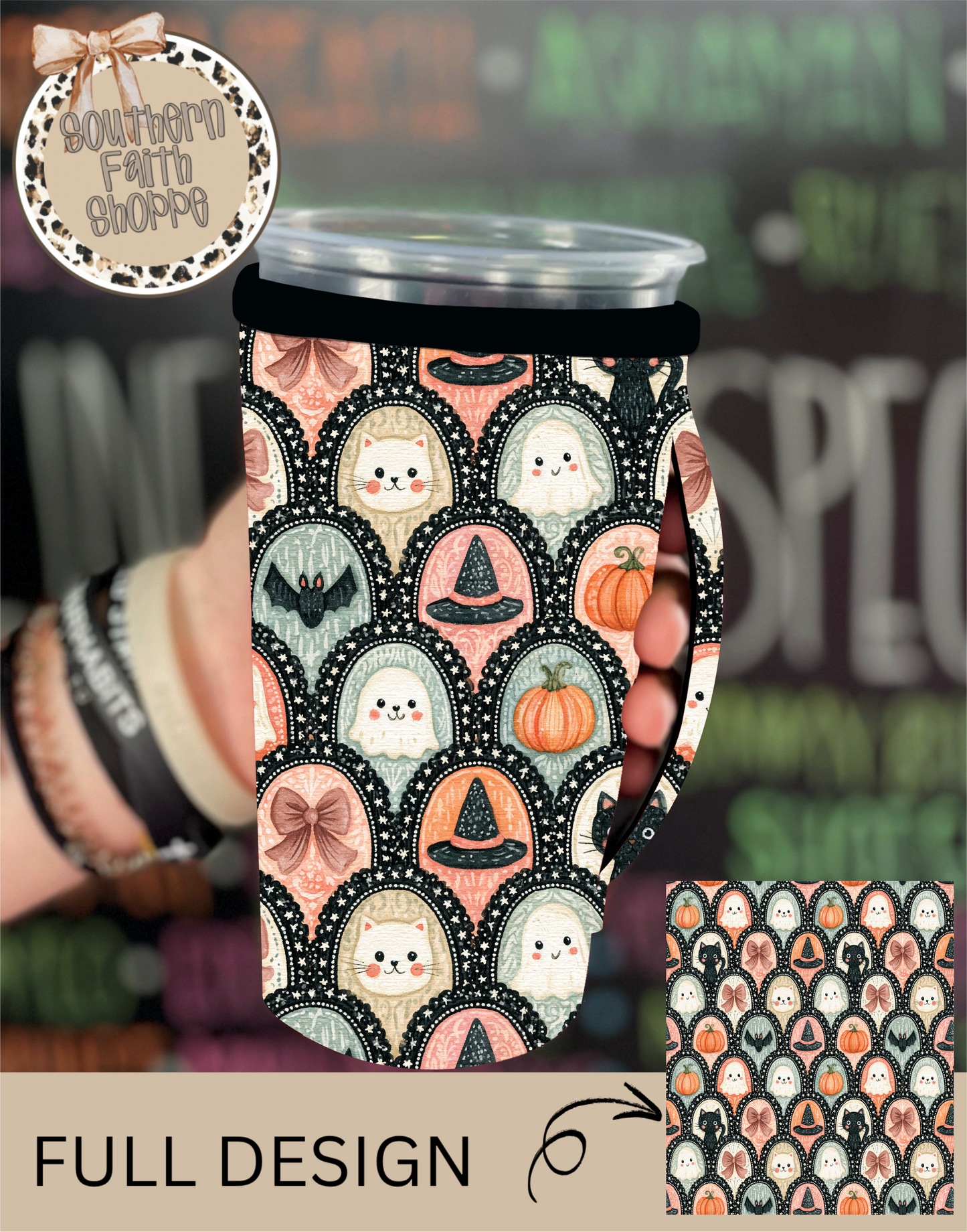 VINTAGE HALLOWEEN | 32oz KOOZIE