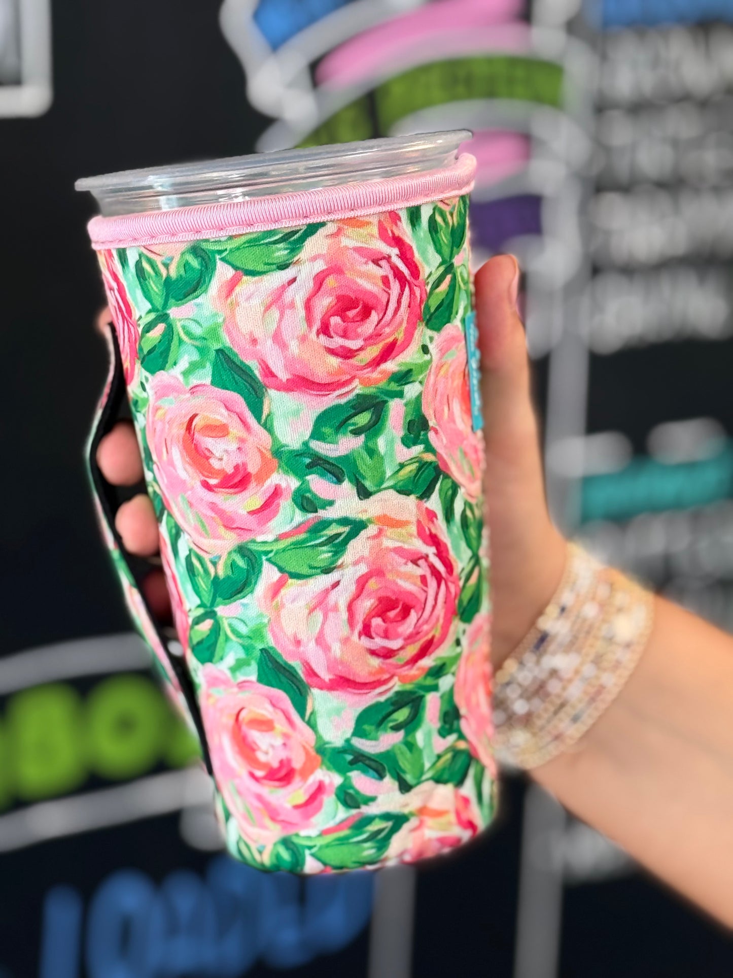 PAINTED ROSES | TEA SIZED 32oz