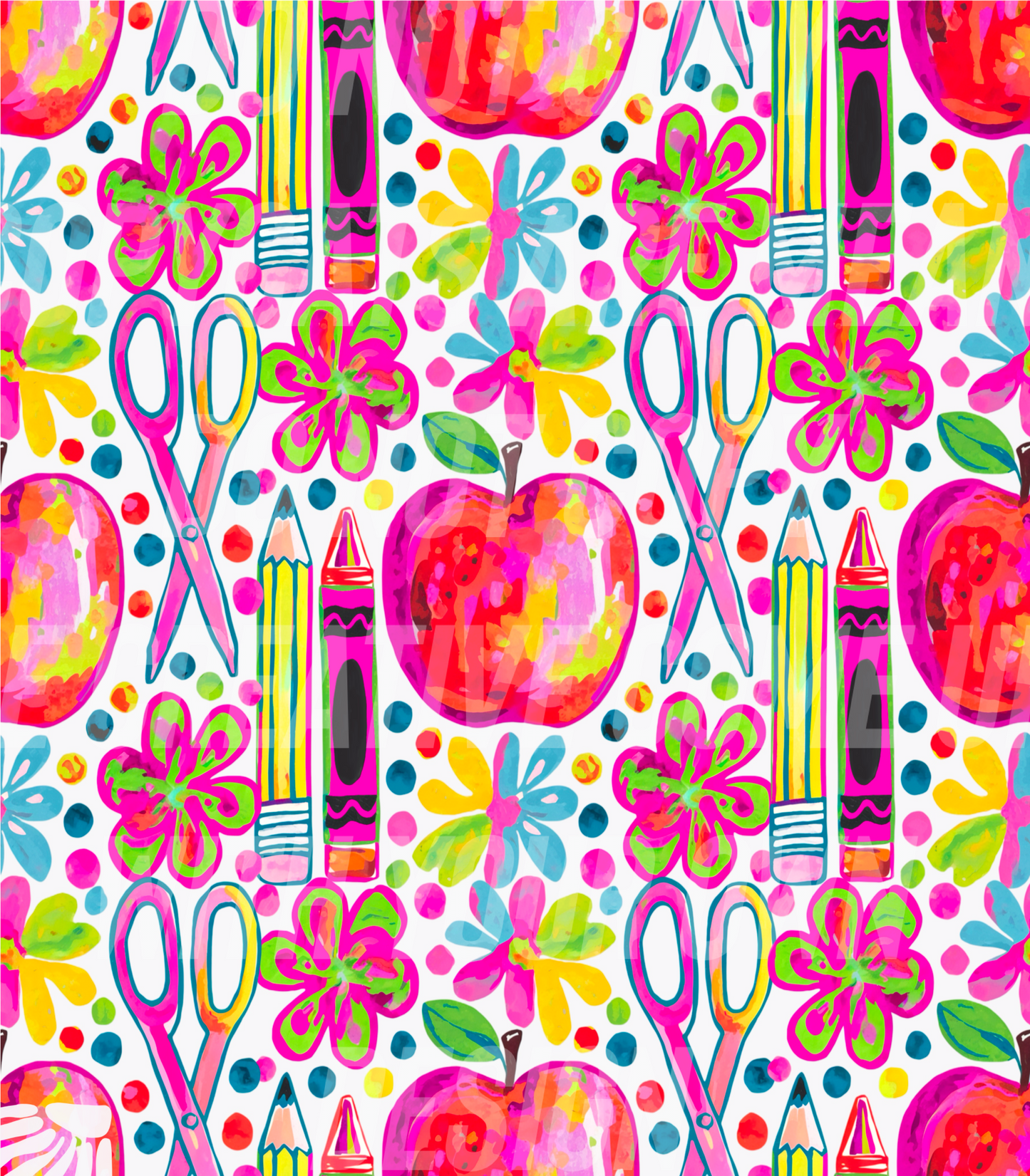 Back to school Floral (Tea Cup Sized)