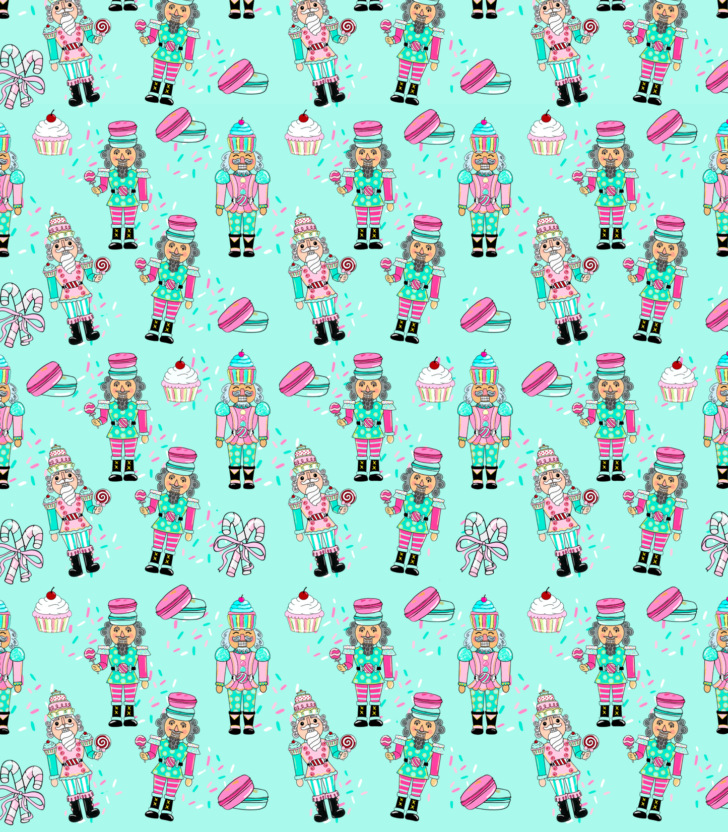 Candy Land Nutcrackers (Tea Cup Sized)