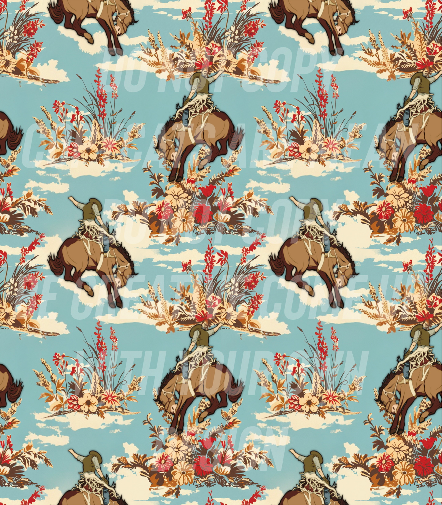 Vintage Cowboy (Tea Cup Sized