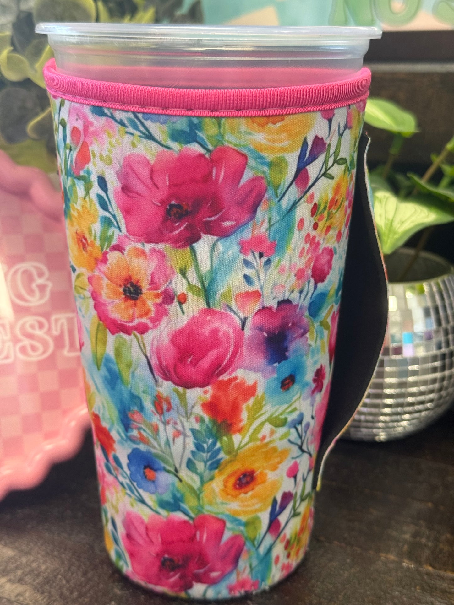 Watercolor spring flowers (Tea Cup Sized)