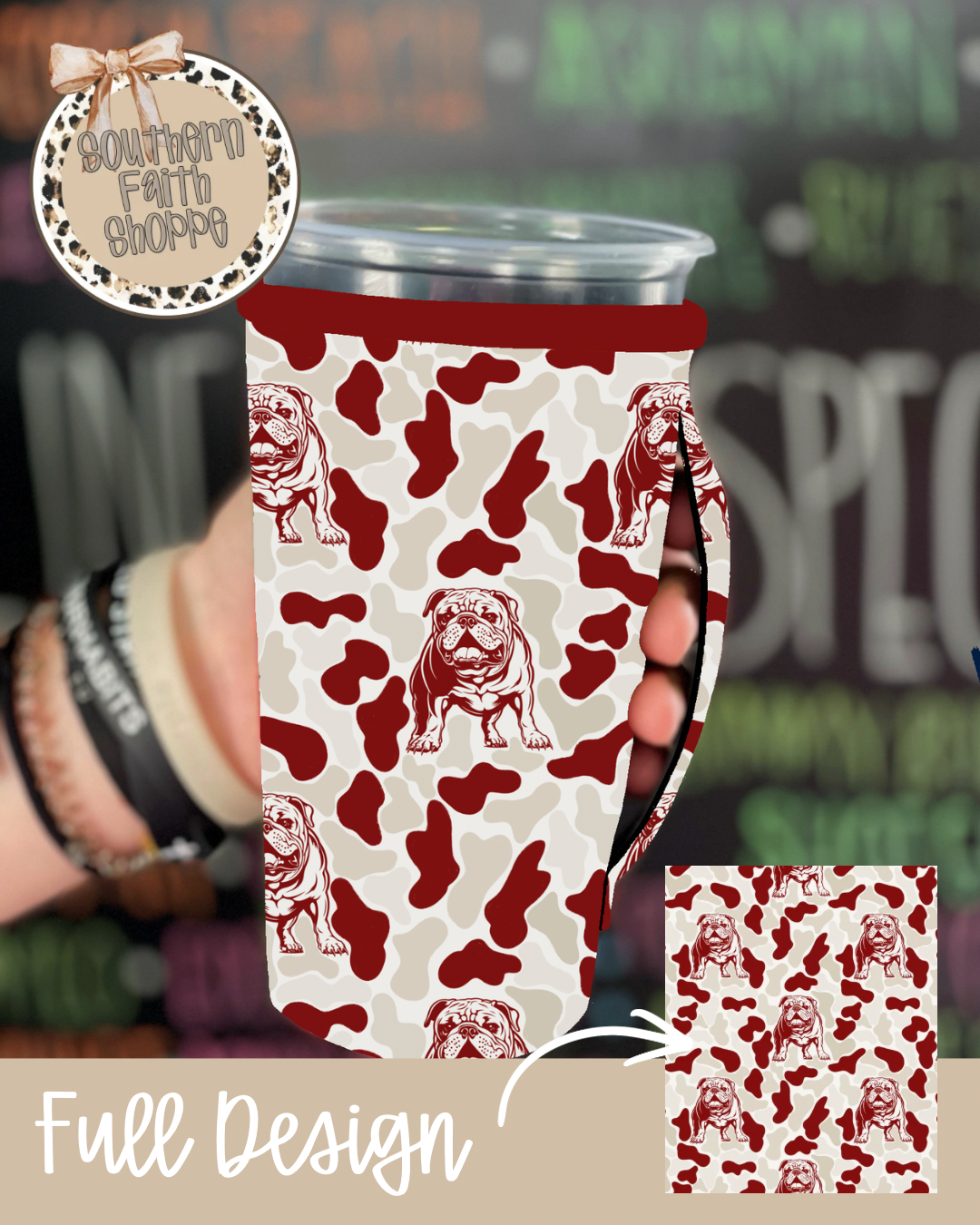 MS DAWG CAMO | 32oz KOOZIE