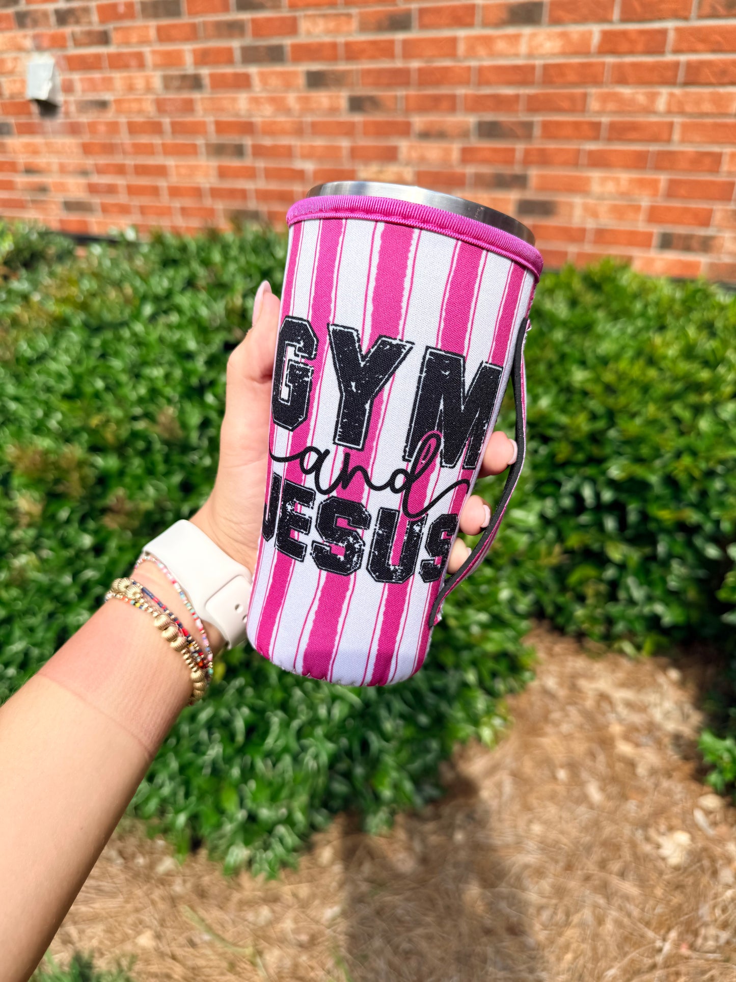 GYM & JESUS | 32oz KOOZIE