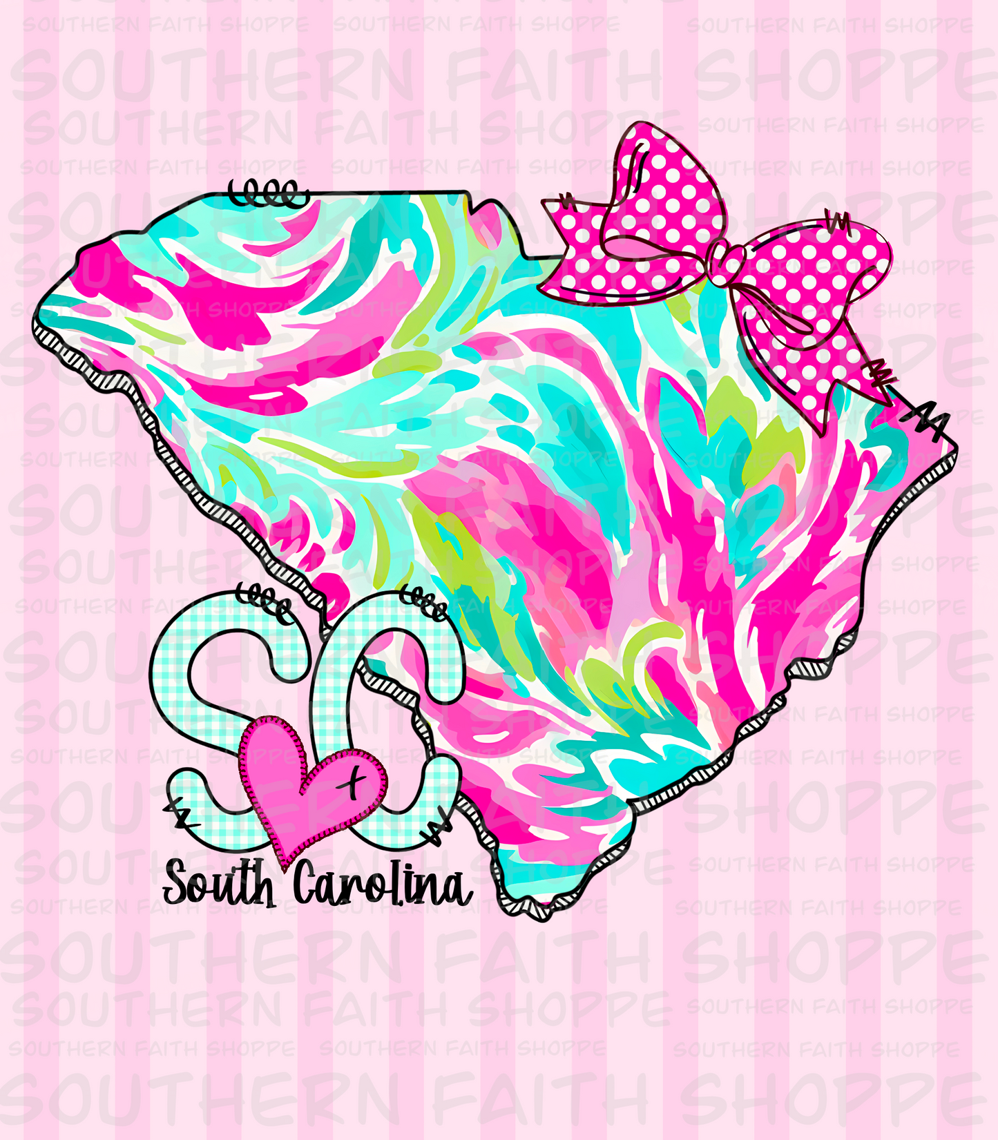 South Carolina (Tea Cup Sized)