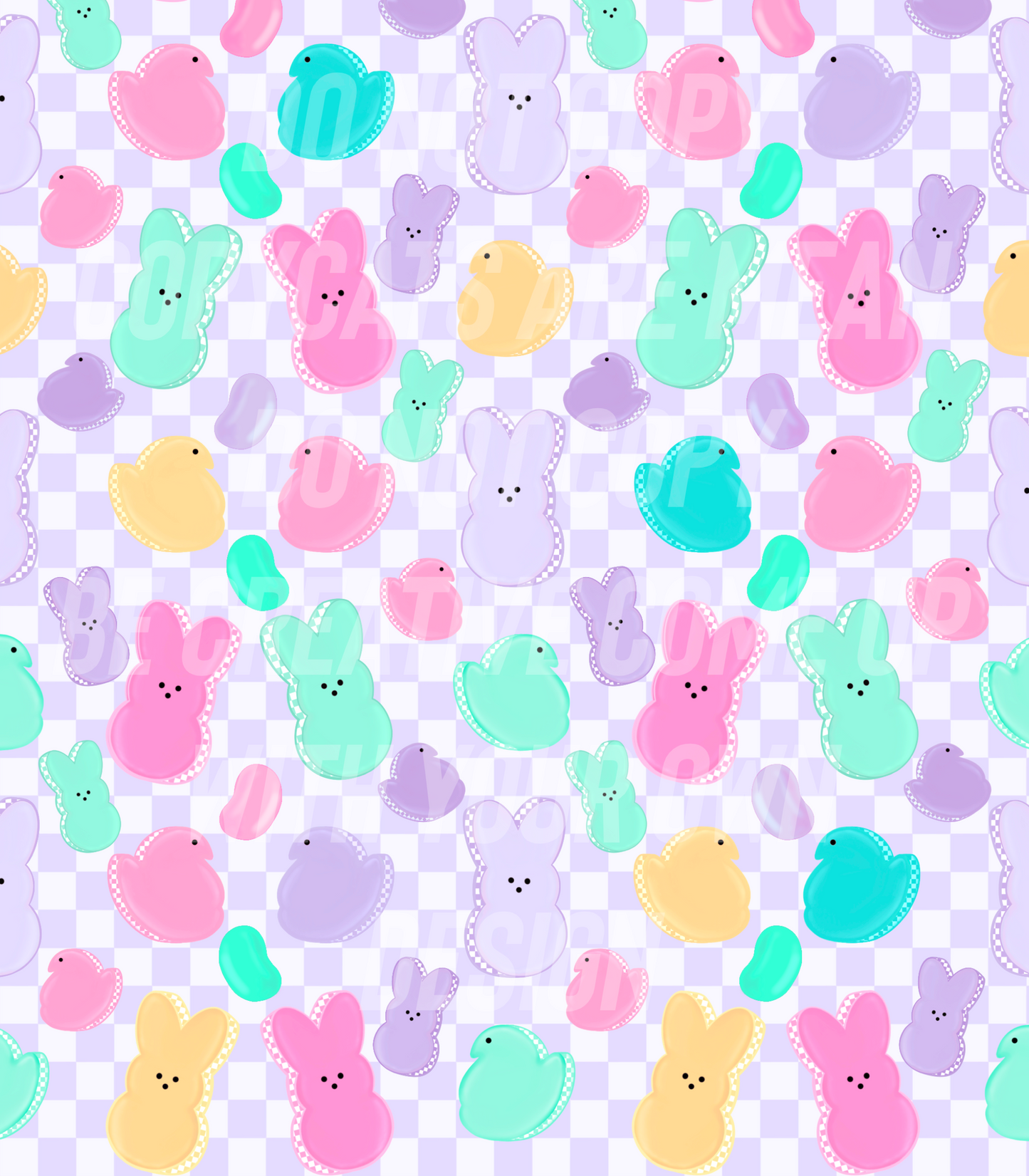 Checkered Peeps (Tea Cup Sized
