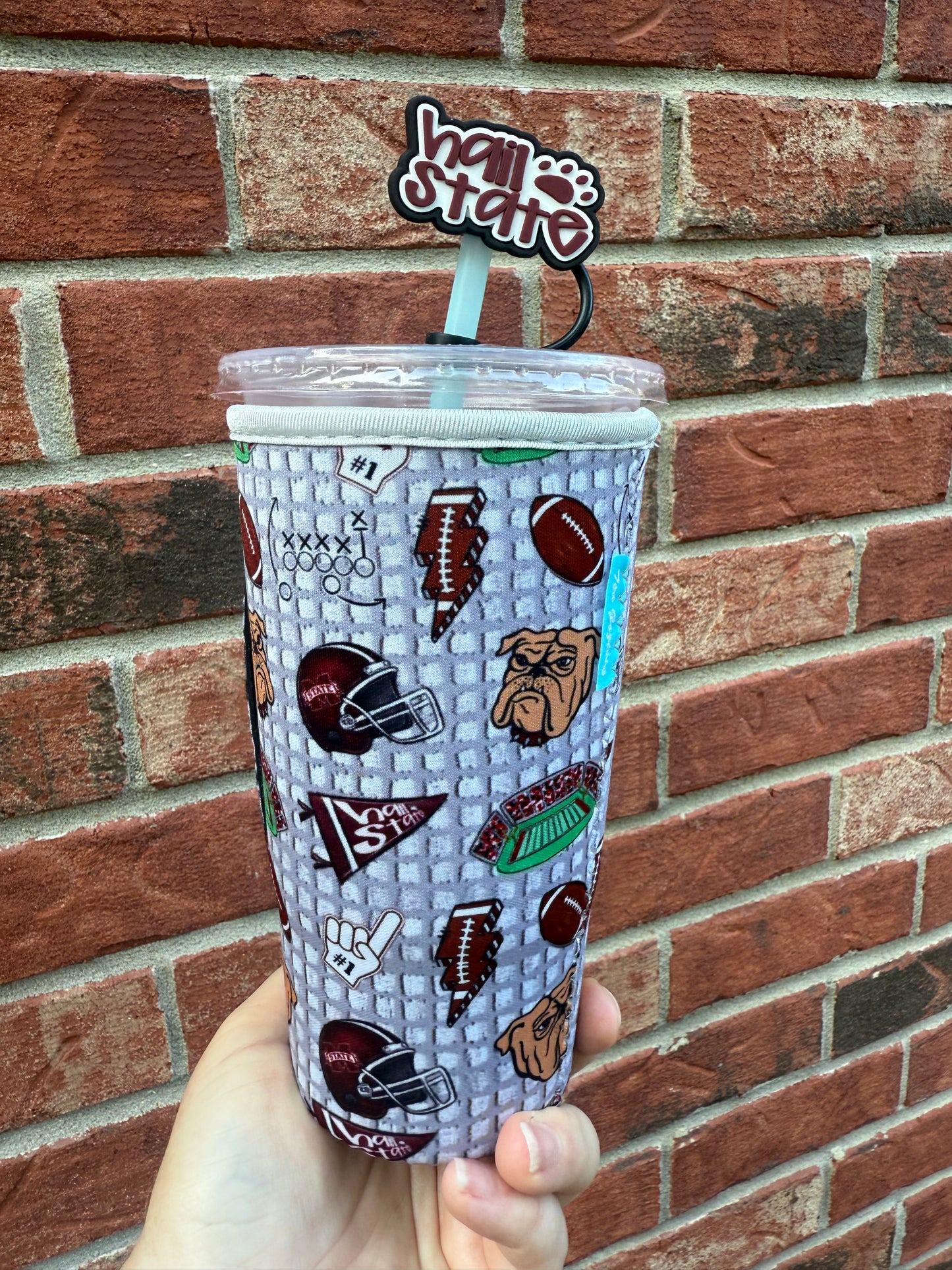 Hail State Straw Topper 10mm (10 pack)