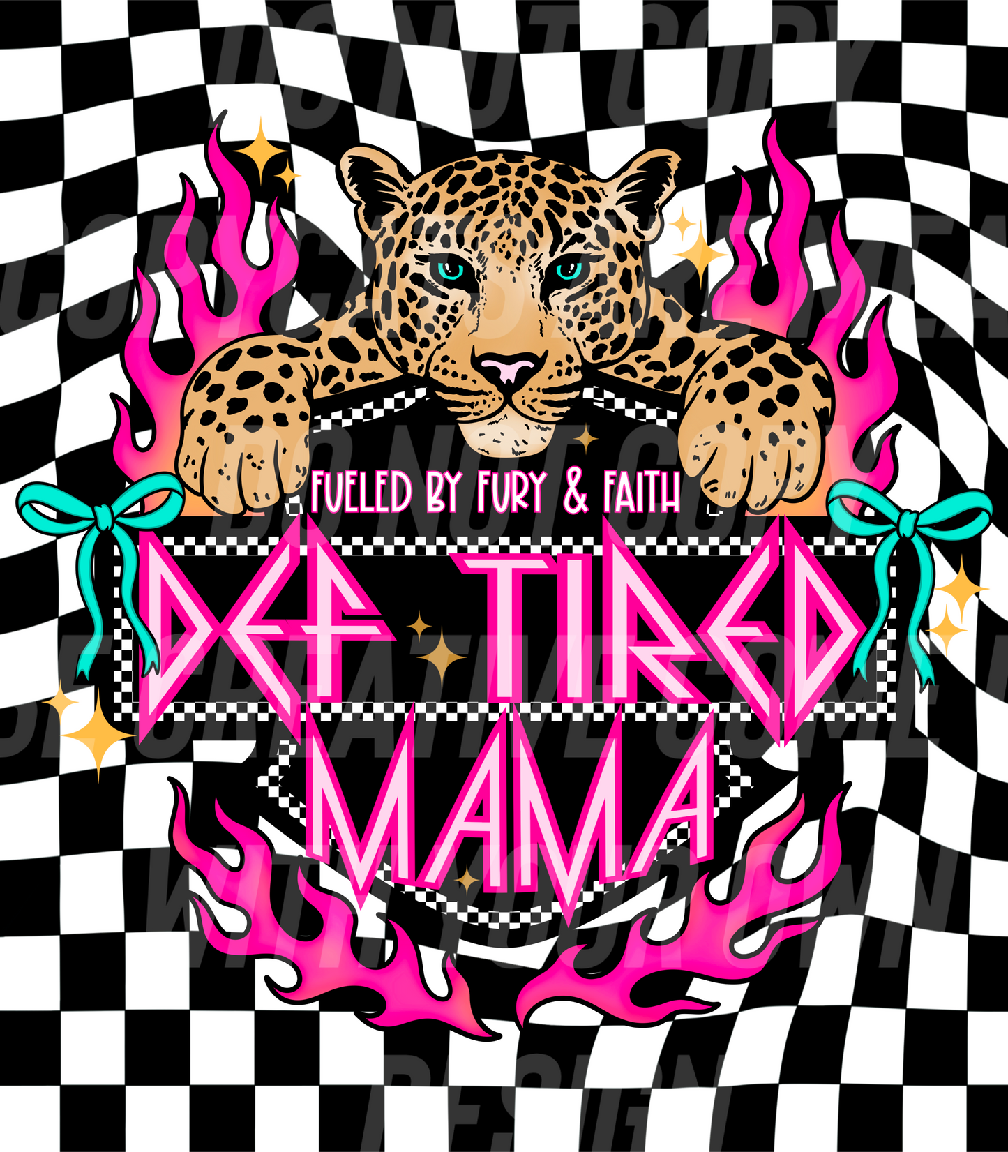 Def Tired Mama (Tea Cup Sized)