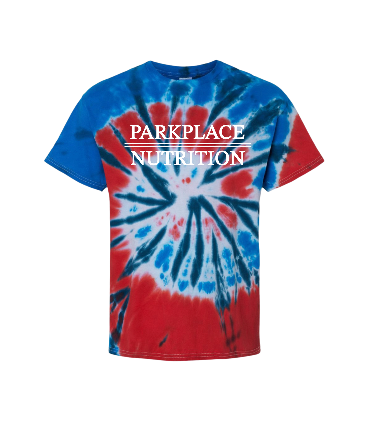 RED WHITE & BLUE TIE DYE | T-SHIRT ( TO GET BULK PRICING MUST ORDER 6 OR MORE )