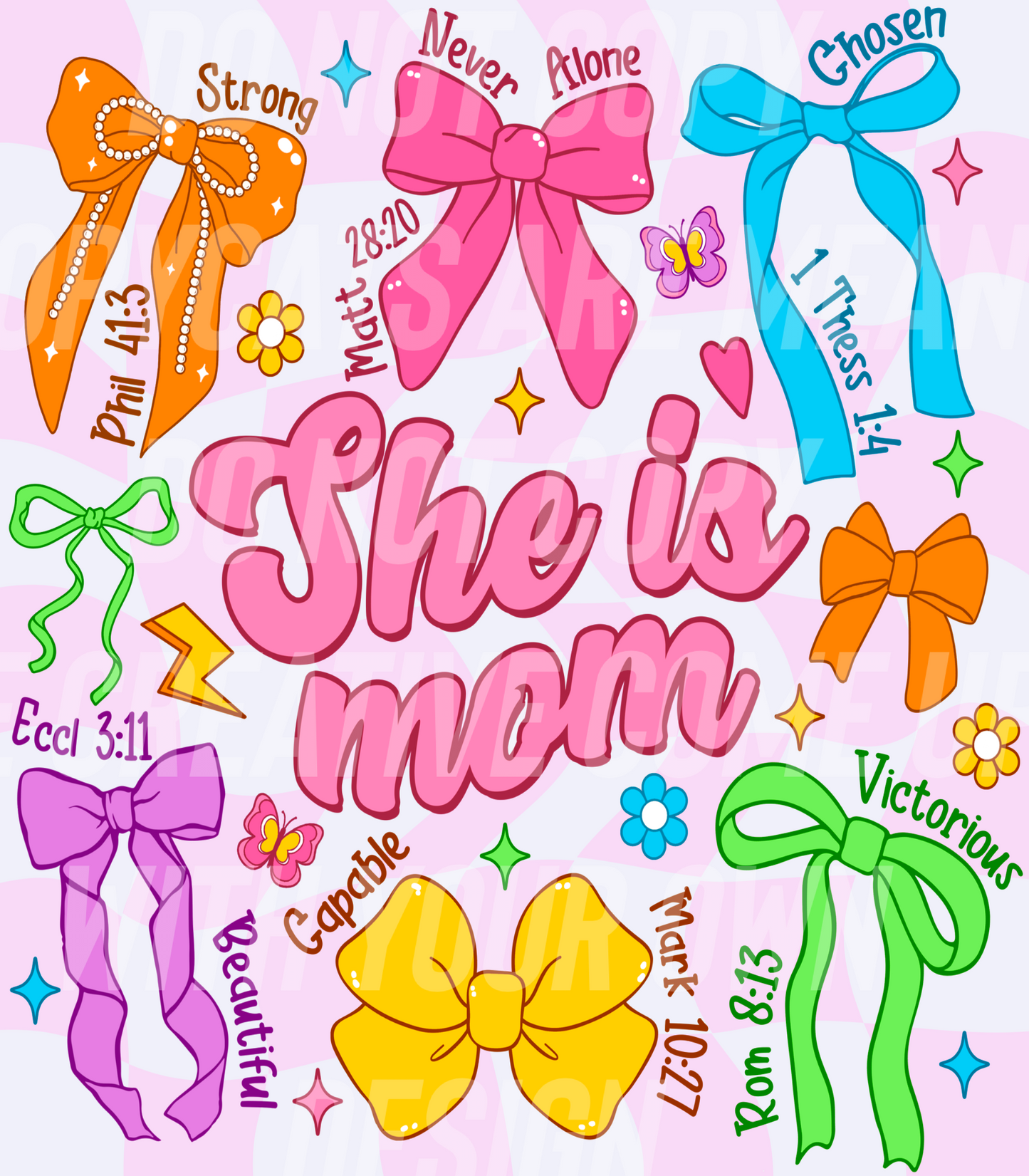 She is Mom (Tea Cup Sized)