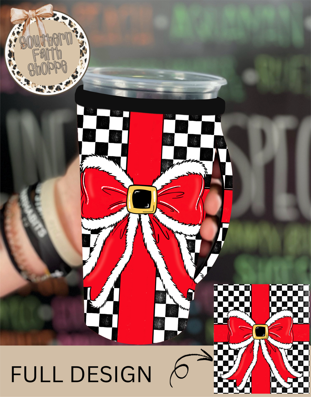 SANTA’S GIFT WRAP | 32oz KOOZIE