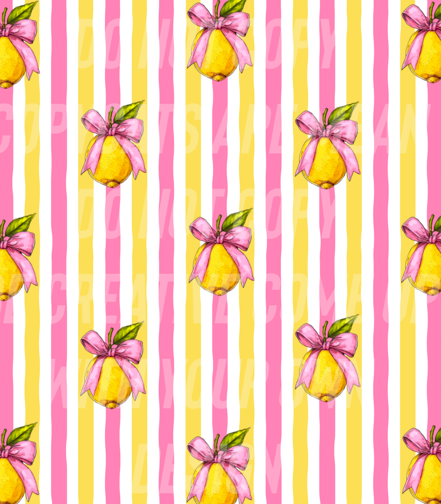Striped Lemons (Tea Cup Sized)