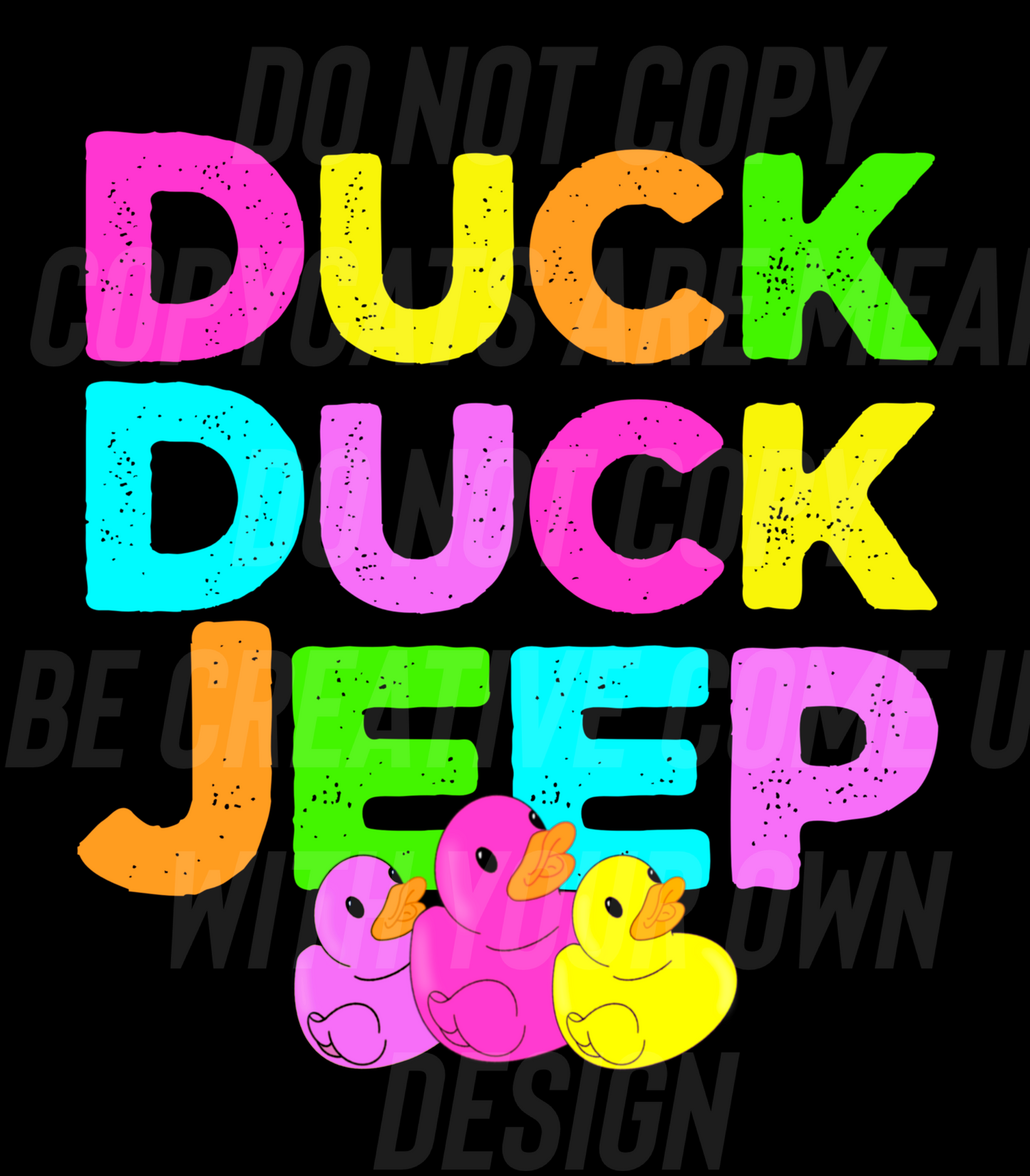 Duck Duck Jeep (Tea Cup Sized)