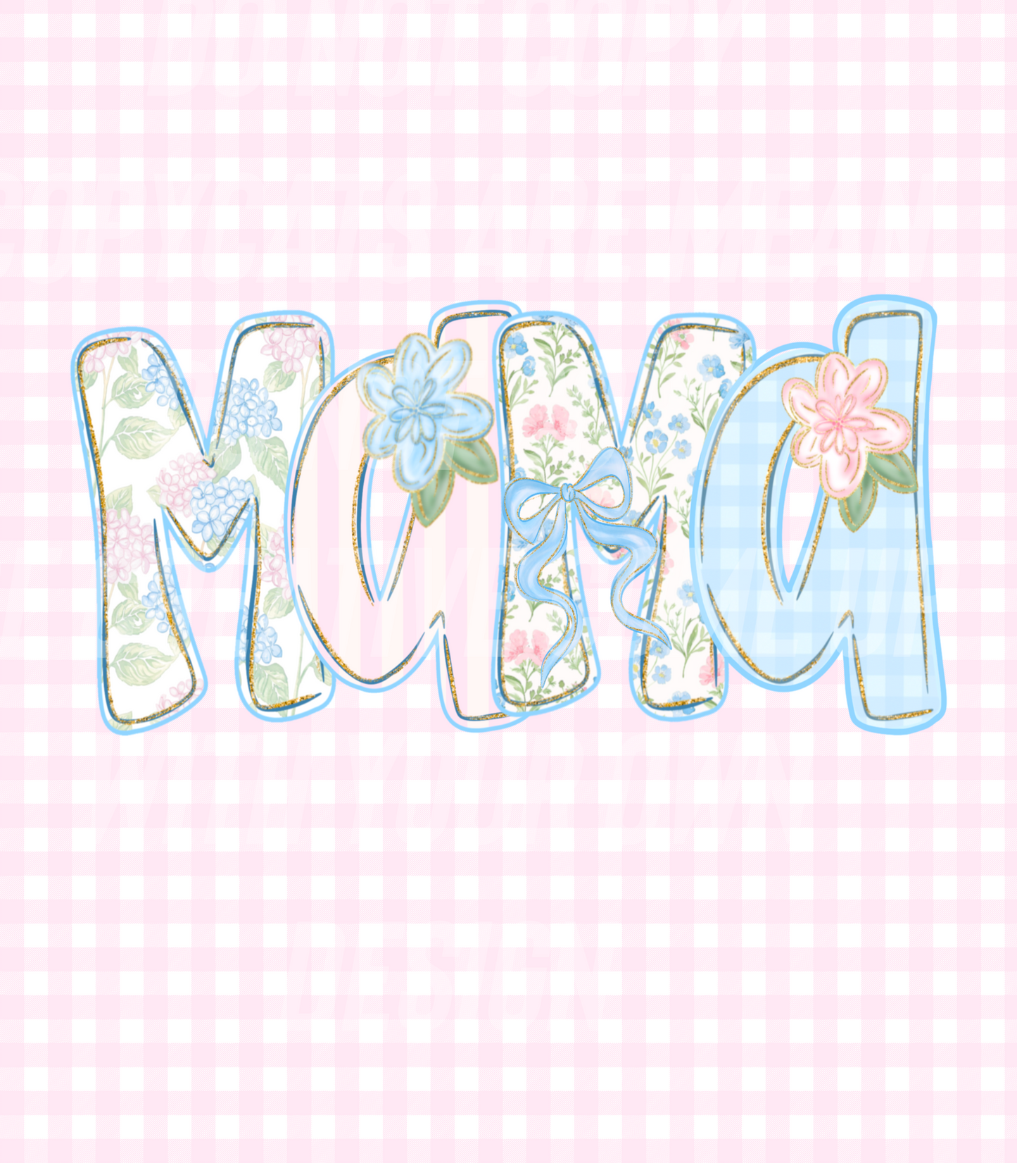 Gingham Mama (Tea Cup Sized)