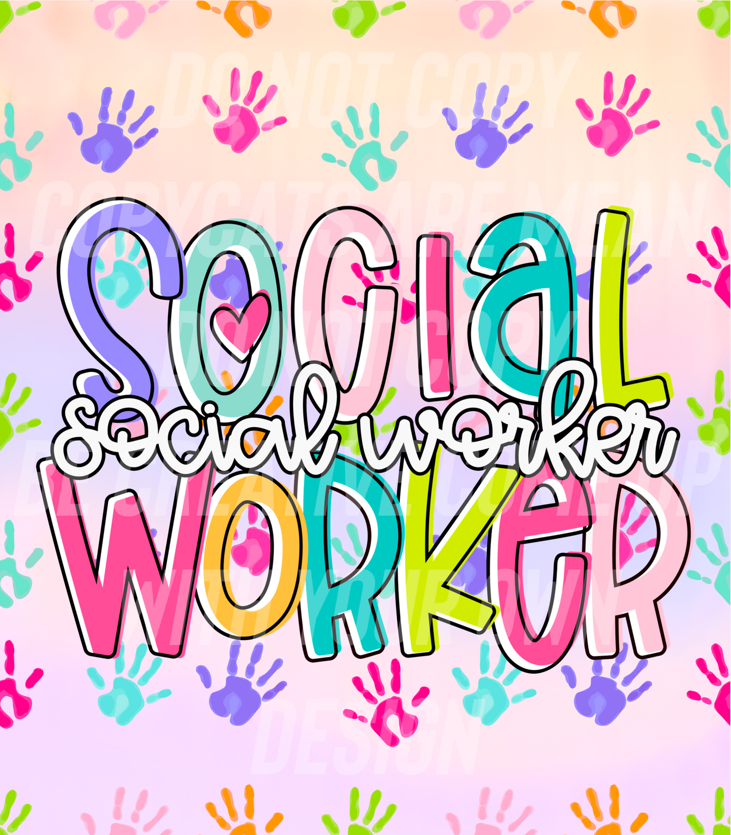 Social Worker (Tea Cup Sized)