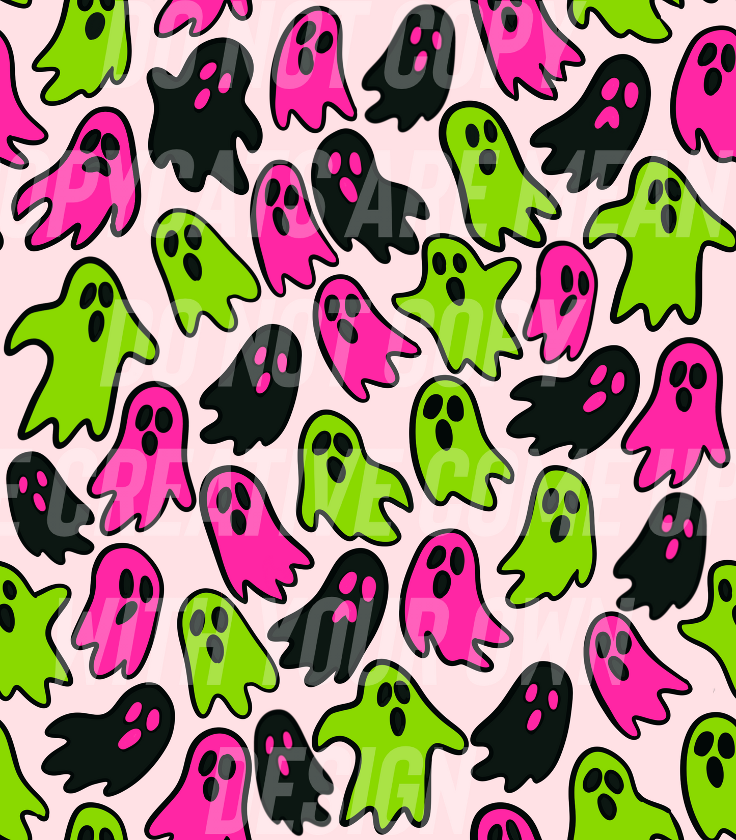 Neon Ghosts (Shake Sized)