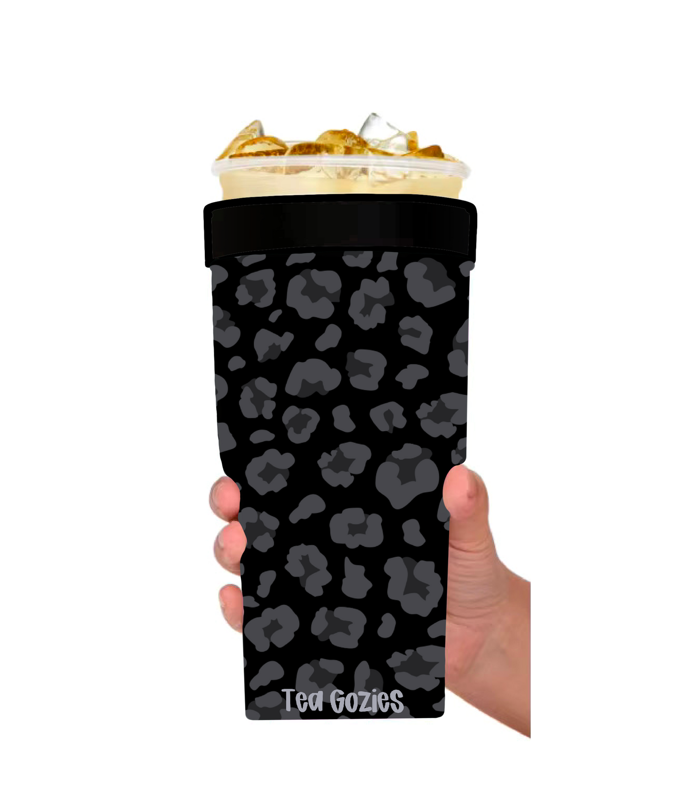 Black Leopard Stainless (Tea Cup Sized)