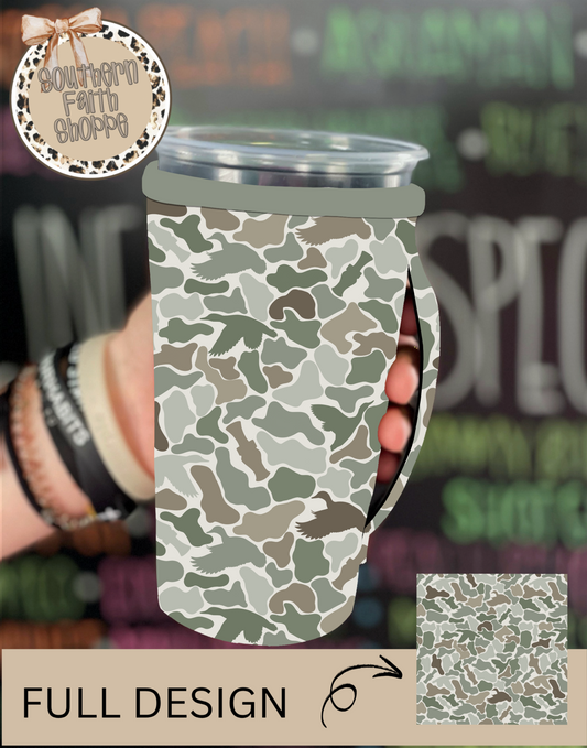 Duck and Call Camo  (Big 42oz Cup Sized)