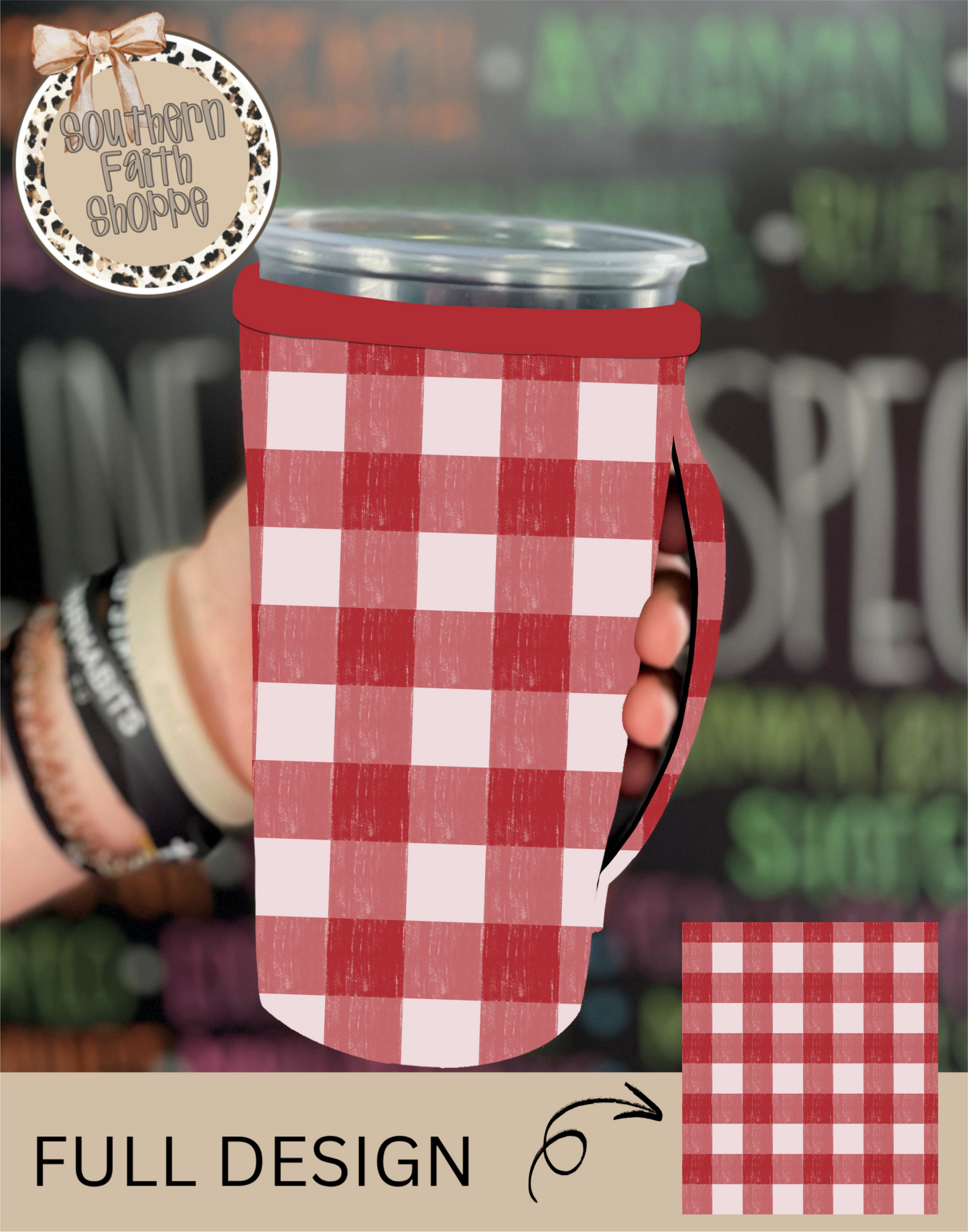 PICNIC GINGHAM | TEA SIZED 32oz