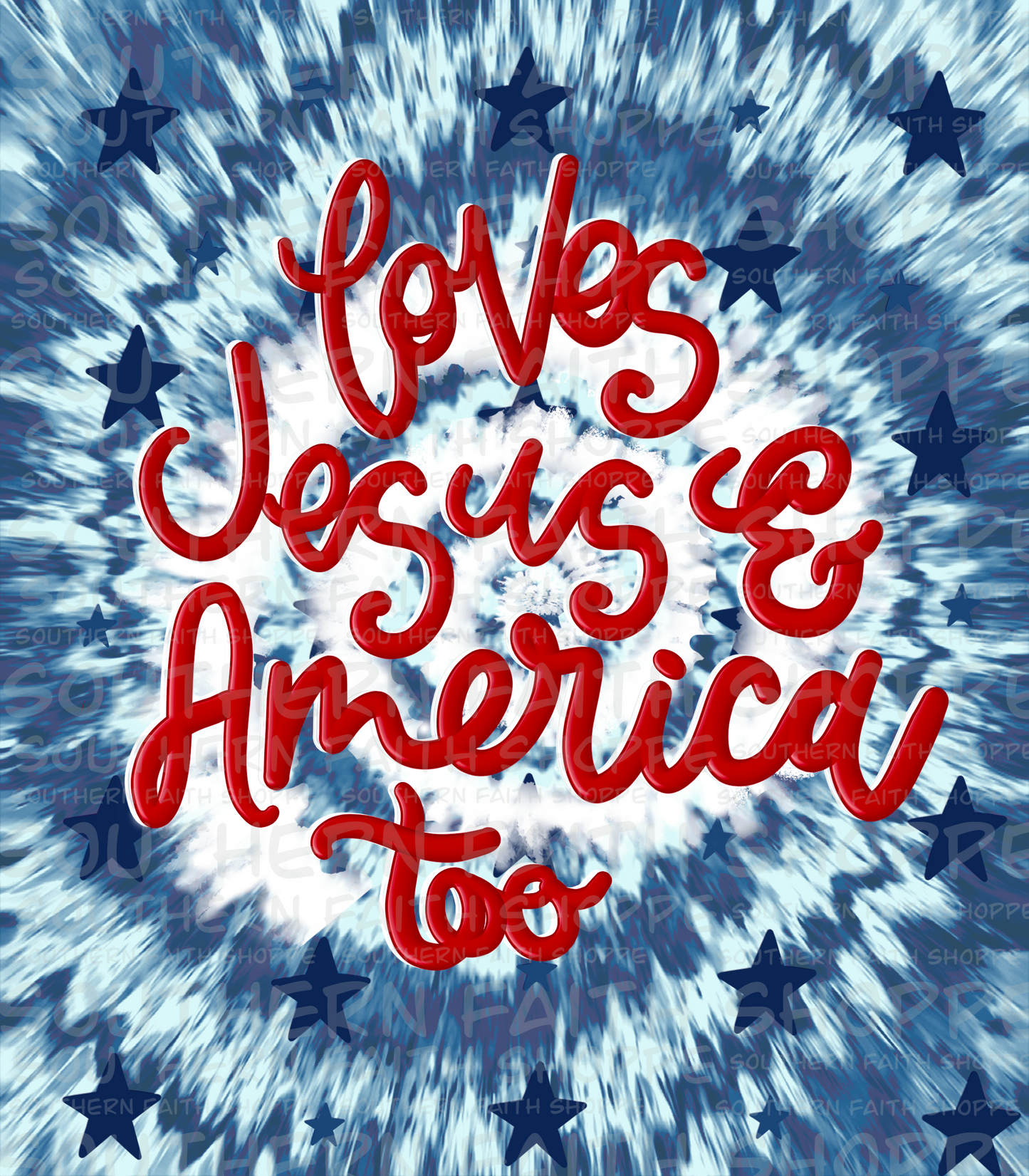 Jesus and America (Tea Cup Size)a