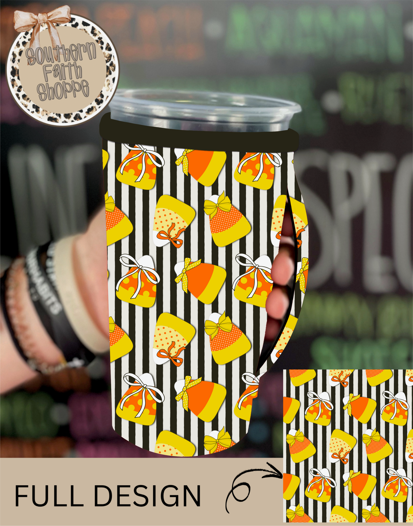CANDY CORN | 32oz KOOZIE