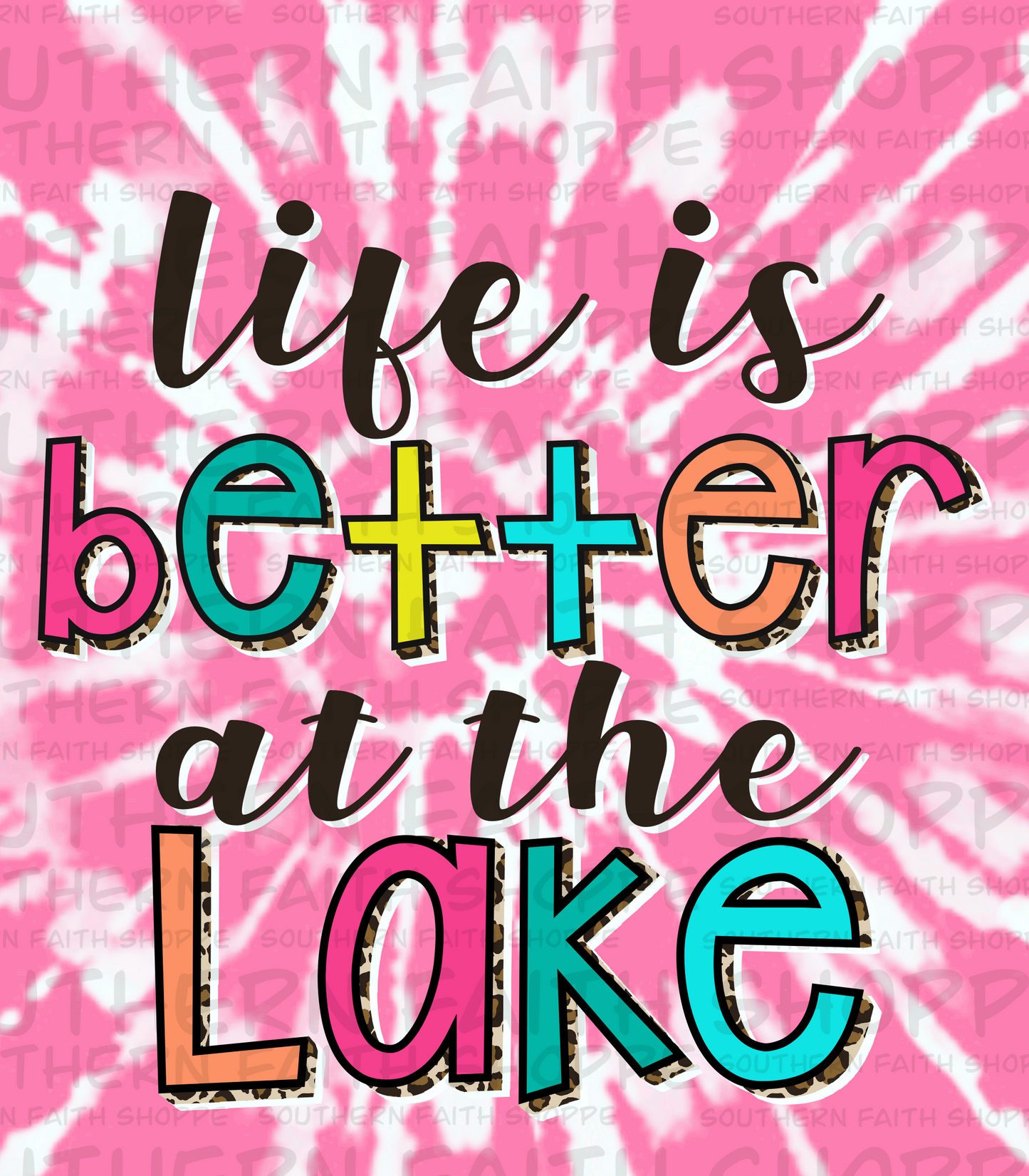 Life is better at the Lake (Tea Cup Sized)