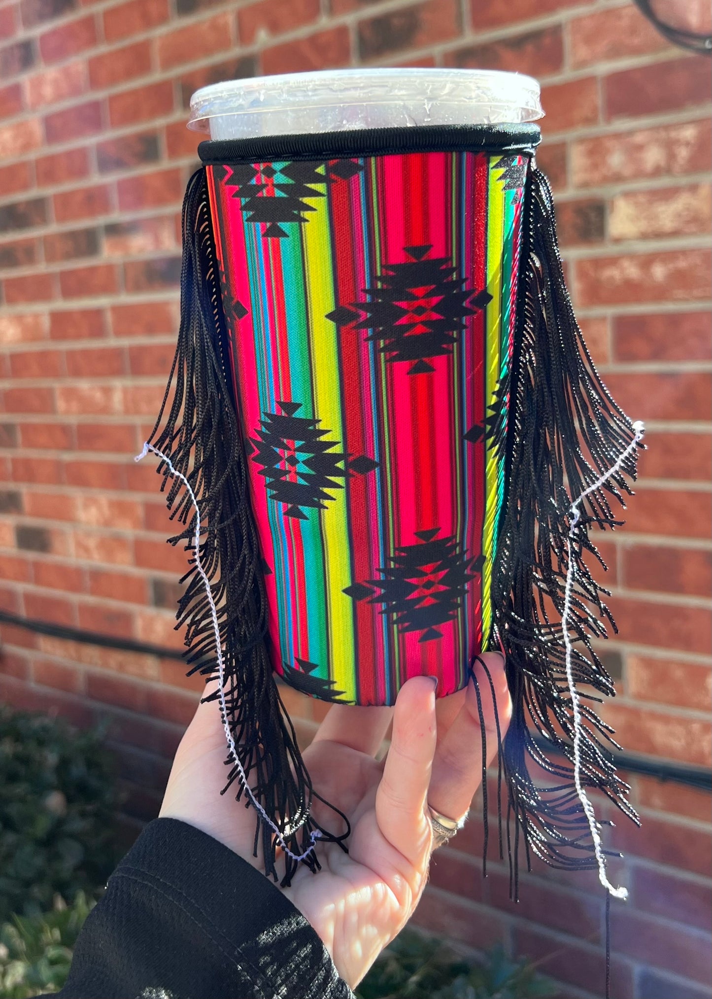 Aztec WITH Fringe (Tea Cup Sized)