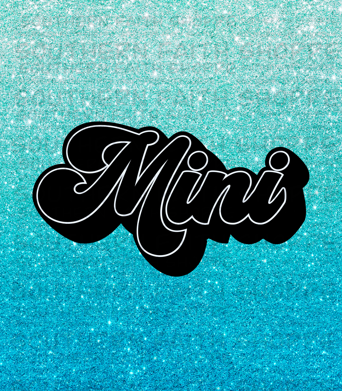 Glitter mini (SHAKE Cup Sized)