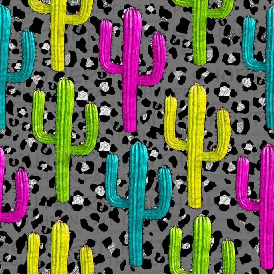 Neon Cactus (Tea Cup Sized)