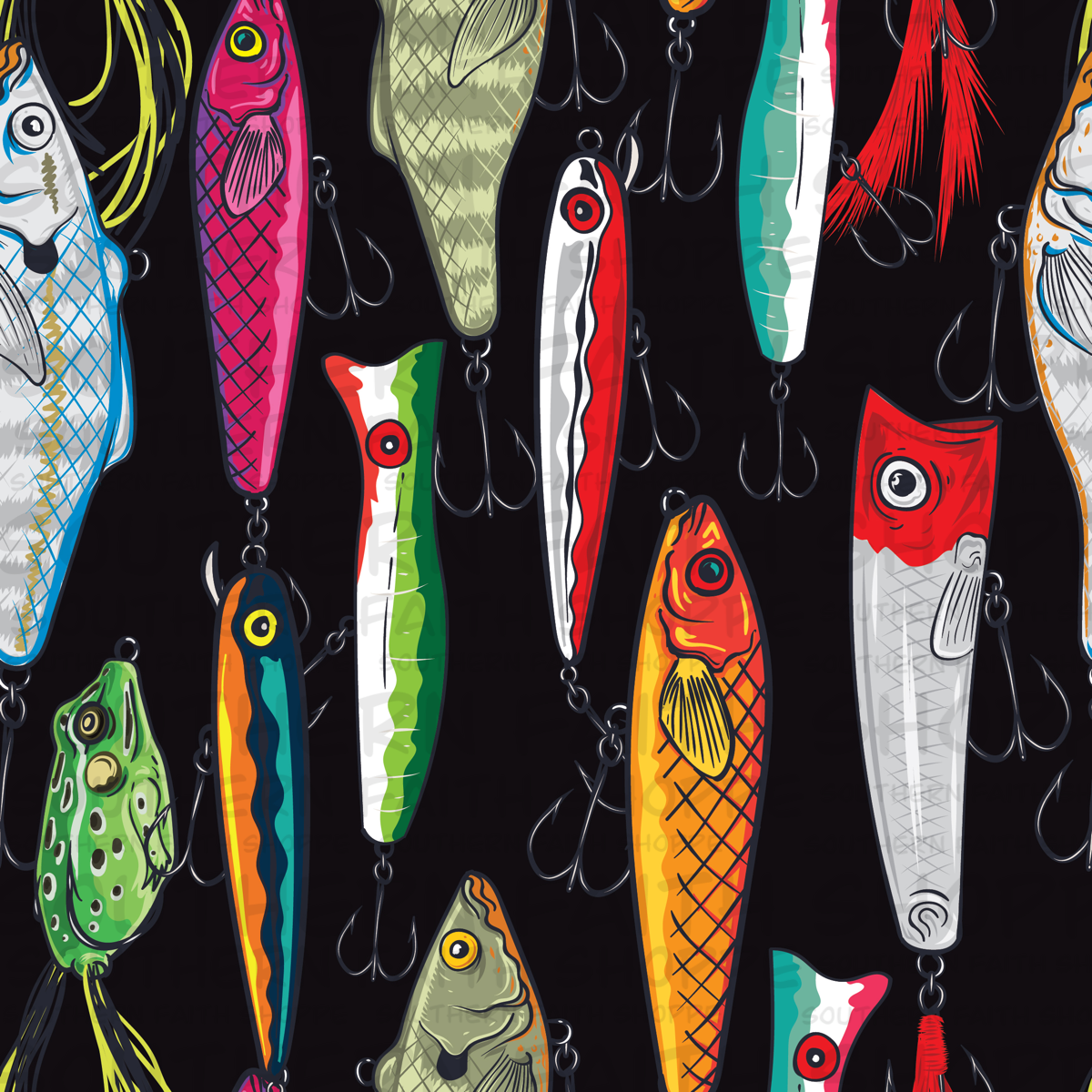 Fishing Lures (Tea Cup Sized)