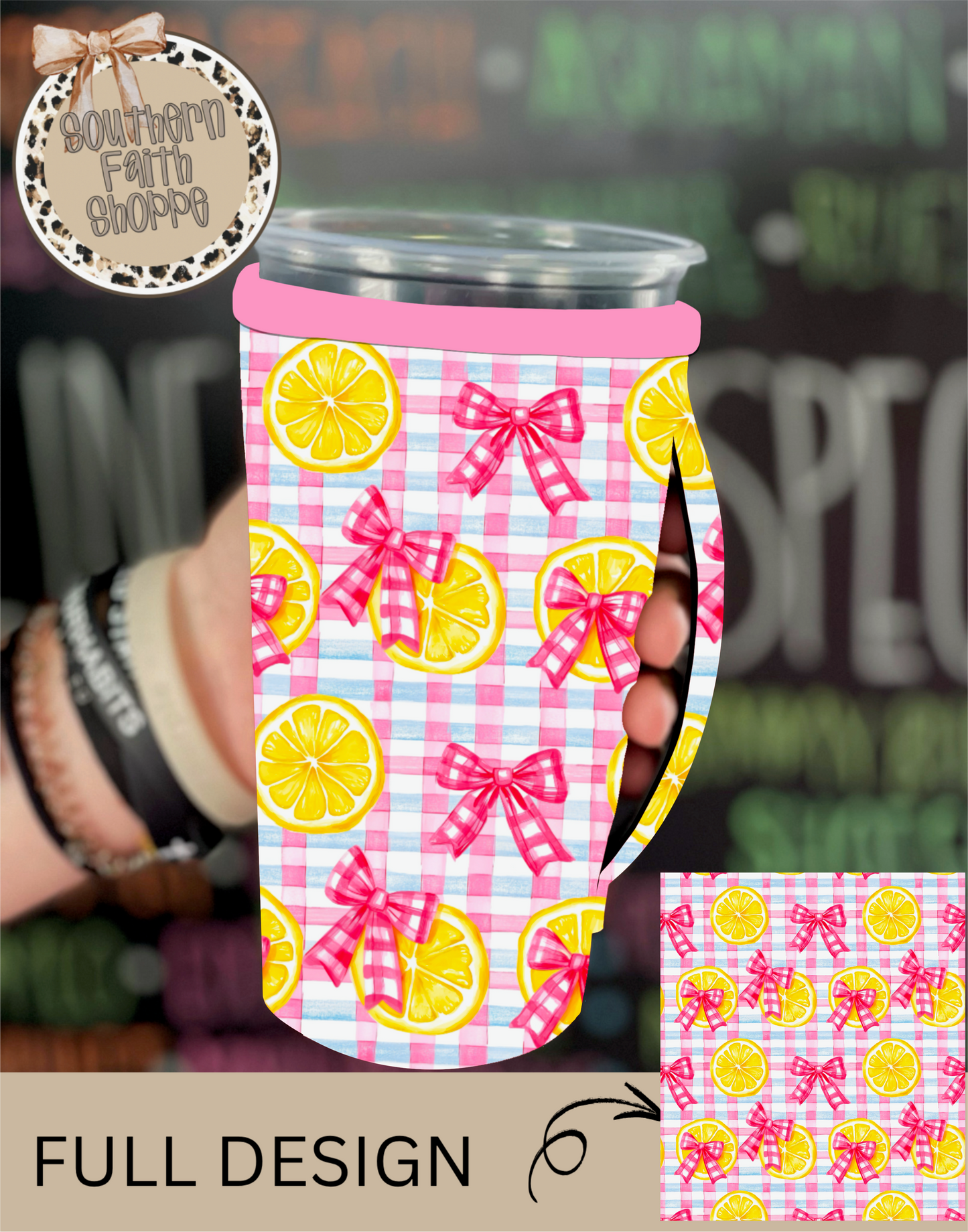 LEMONS  | TEA KOOZIE