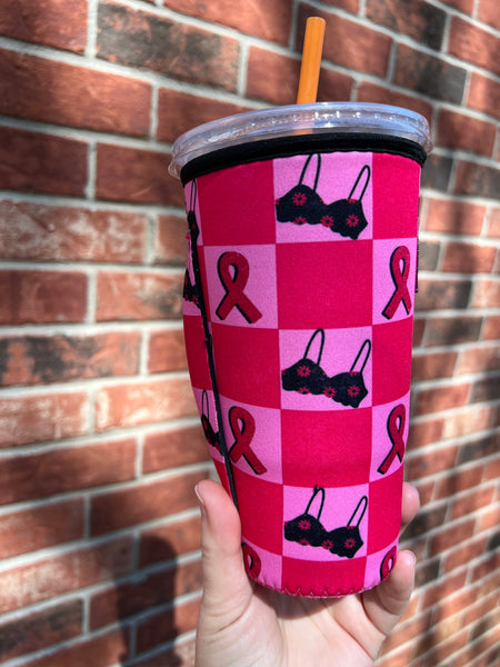 Breast cancer awareness bra (Tea Cup Sized)