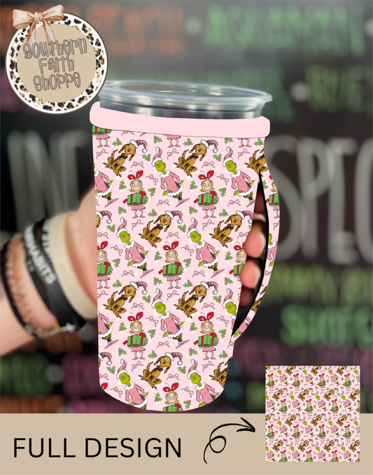 Pink I hate Christmas (Shake Cup Sized)