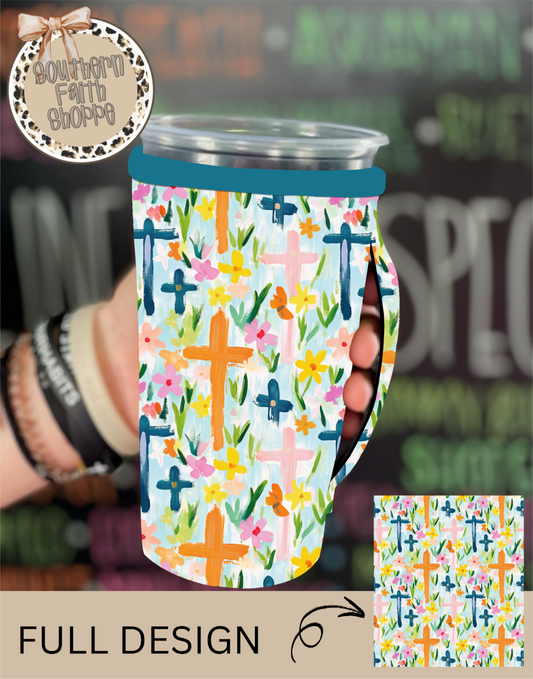 WATERCOLOR CROSSES   | TEA SIZED 32oz