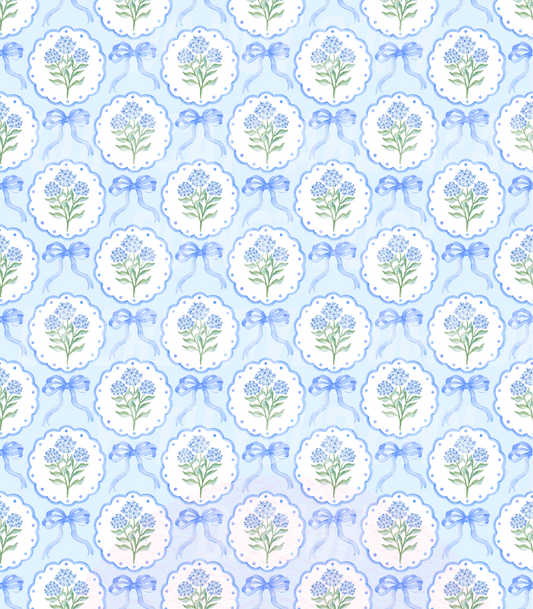 Blue Hydrangeas (Tea Cup Sized)