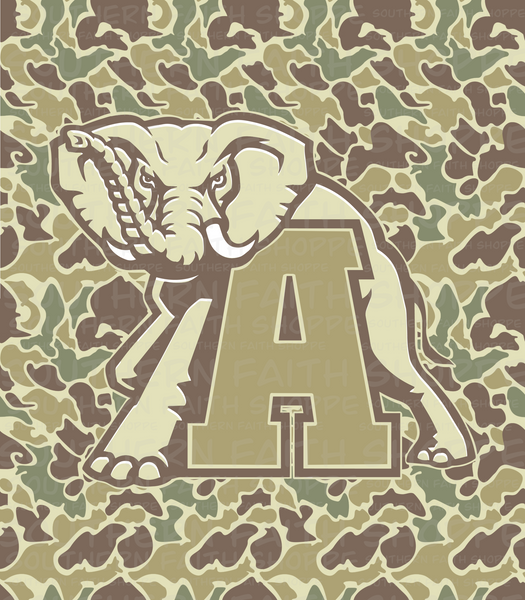 Camo Alabama (Tea Cup Sized)