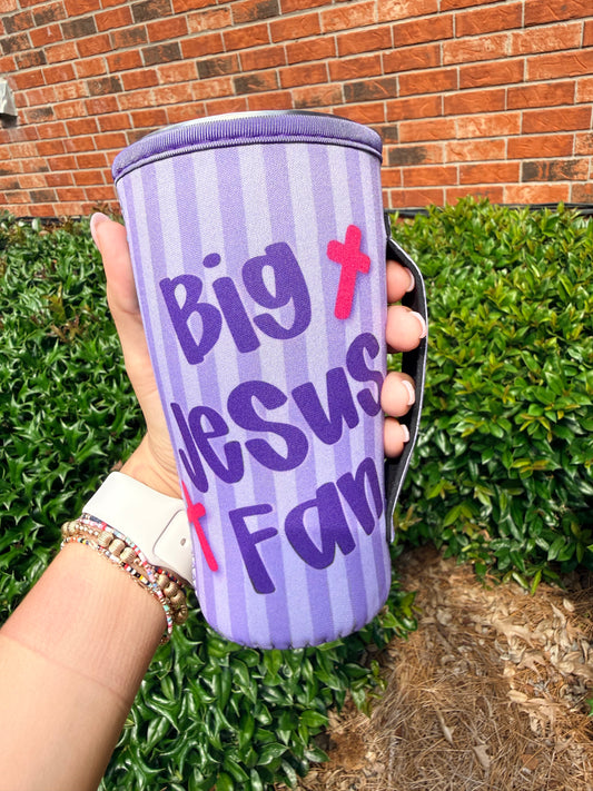 BIG JESUS FAN | 32oz KOOZIE