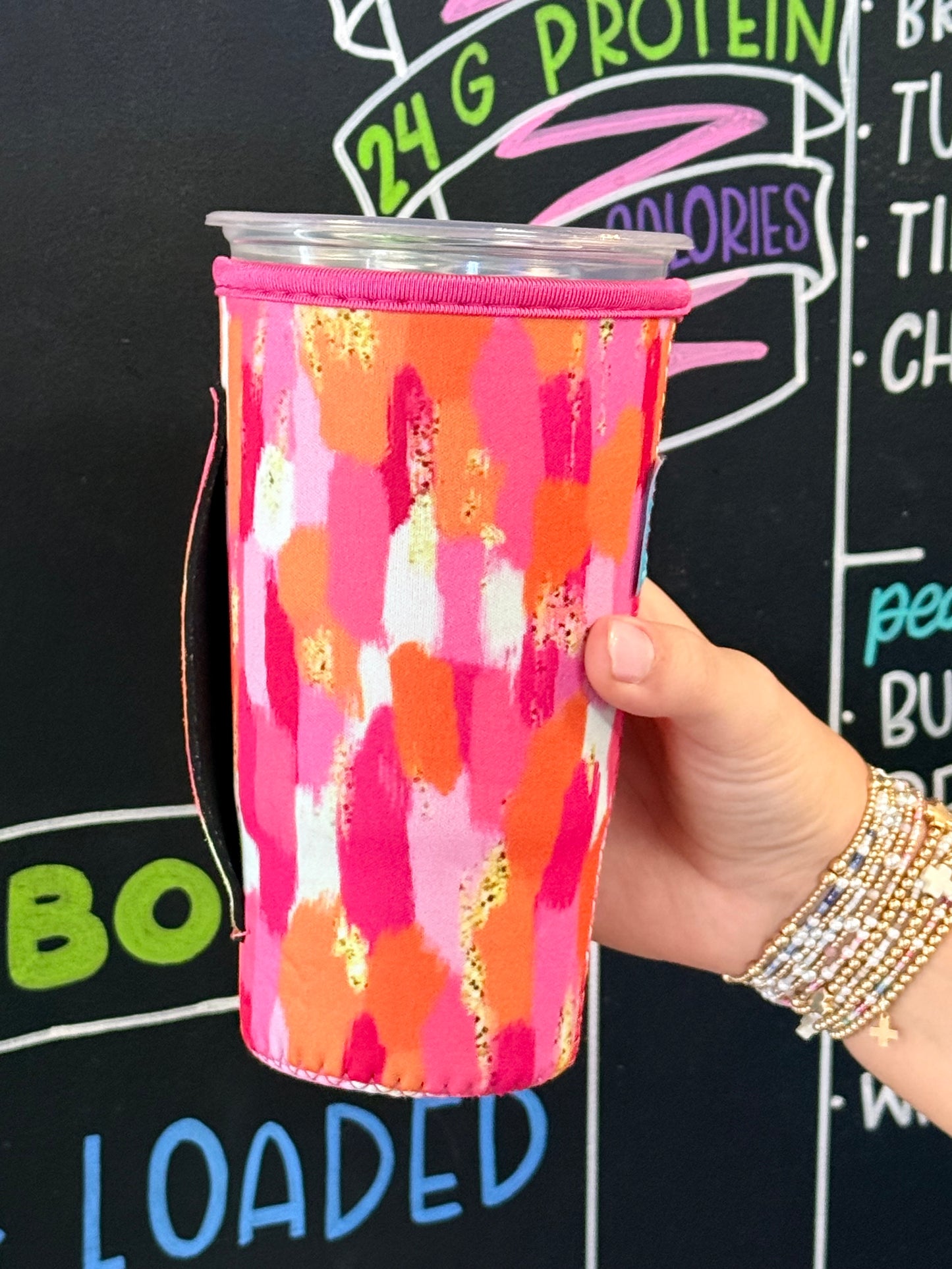 SUMMER BRUSHSTROKES | 42oz BIG Cup Sized