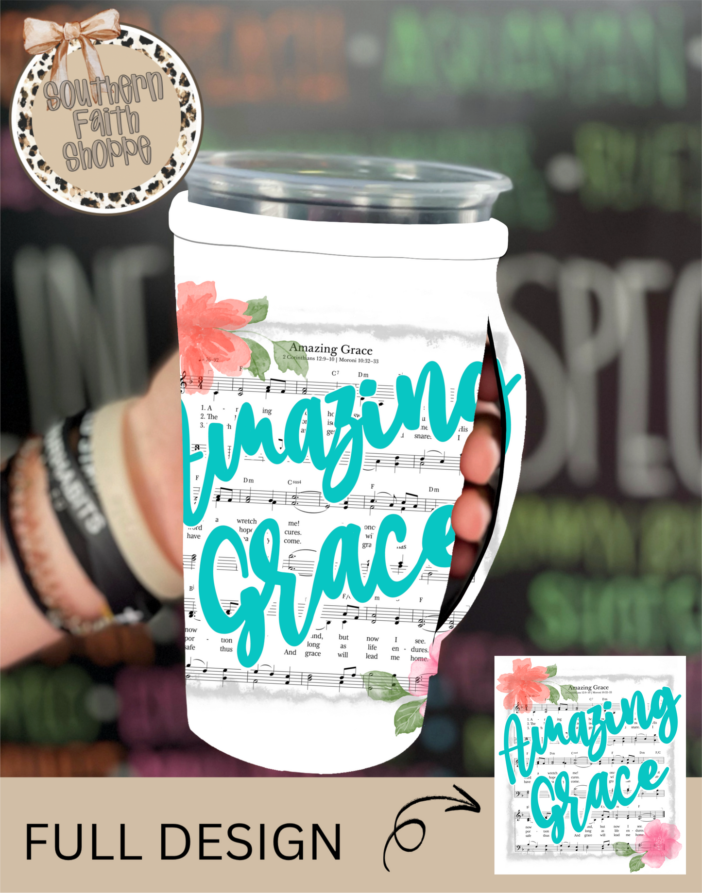 AMAZING GRACE HYMN | TEA SIZED 32oz