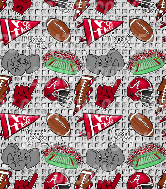 Alabama Roll Tide (Tea Cup Sized)