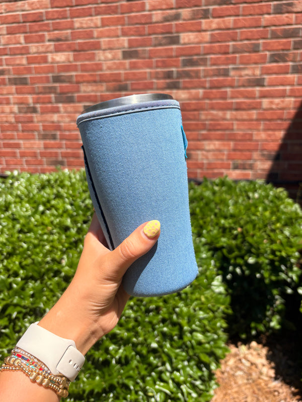 DENIM BLUE JEAN | DENIM TEA KOOZIE – Southern Faith Shoppe