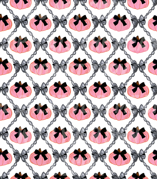 Pink and Black Grand Pumpkins (Tea Cup Sized)